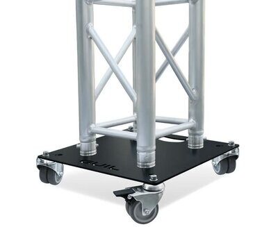 Juego de cuatro ruedas giratorias (2 con freno) para base de truss Ref. SRD-01