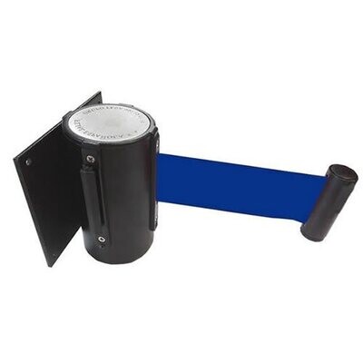 Cabezal mural en negro con cinta Azul de 5 metros 007787 Cabezal mural en negro con cinta Azul de 5 metros 007787