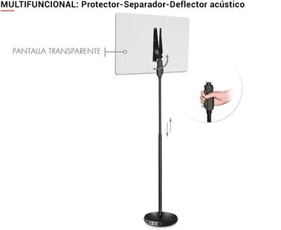 Pantalla de protección / Pantalla de separación Ref. SMT-14 Pantalla de protección / Pantalla de separación Ref. SMT-14