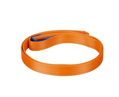 Eslinga plana sin fin. Longitud: 2000 mm. WLL 1000 kg Color: Naranja Ref. ESL-04