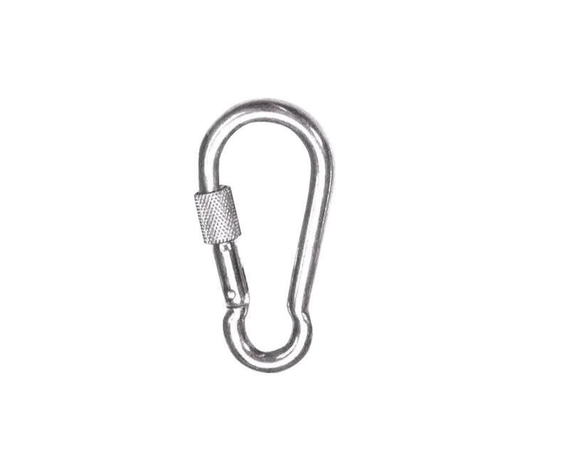 Mosquetón de Seguridad. WLL: 150 Kg 80 mm – Ø 8 mm Ref. CS-02 Mosquetón de Seguridad. WLL: 150 Kg 80 mm – Ø 8 mm Ref. CS-02