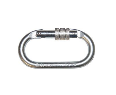 Mosquetón de seguridad de alta resistencia. WLL: 2000 Kg 109 mm – Apertura: Ø 18 mm Ref. CS-14 Mosquetón de seguridad de alta resistencia. WLL: 2000 Kg 109 mm – Apertura: Ø 18 mm Ref. CS-14