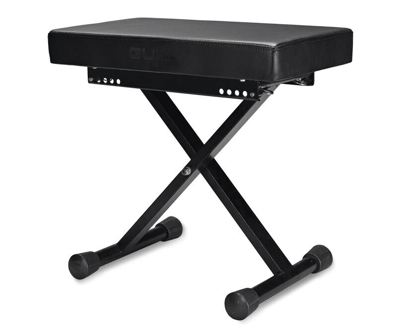 Banqueta para teclado reforzada Regulable en altura (5 posiciones) Ref. BQ-02 Banqueta para teclado reforzada Regulable en altura (5 posiciones) Ref. BQ-02