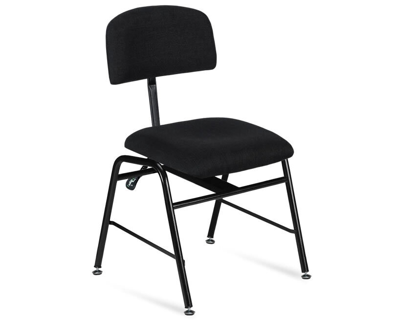 Silla para orquesta con respaldo y asiento regulables Diseño ergonómico Ref. SLL-01