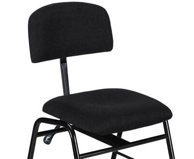 Silla para orquesta con respaldo y asiento regulables Diseño ergonómico Ref. SLL-01