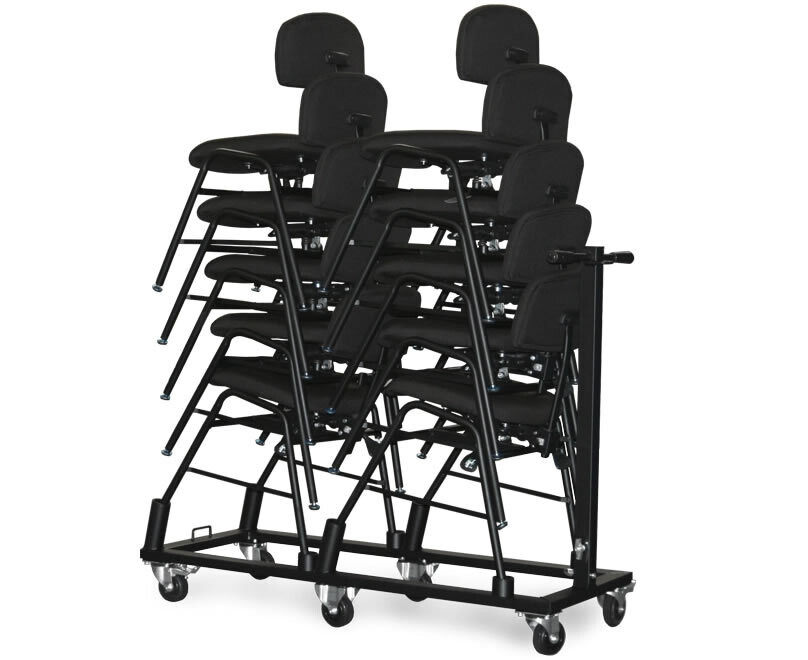 Carro para transportar hasta 10 sillas ergonómicas para orquesta Para modelos SLL-01 O SLL-02 Ref. CRO-14 Carro para transportar hasta 10 sillas ergonómicas para orquesta Para modelos SLL-01 O SLL-02 Ref. CRO-14