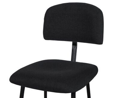 Silla para contrabajista, percusionista y director de orquesta. Respaldo regulable en altura. Diseño ergonómico. Ref. SL-20
