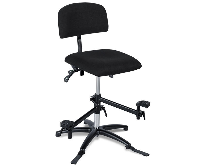 Silla para contrabajista Totalmente regulable. Asiento rectangular. Ref. SL-51