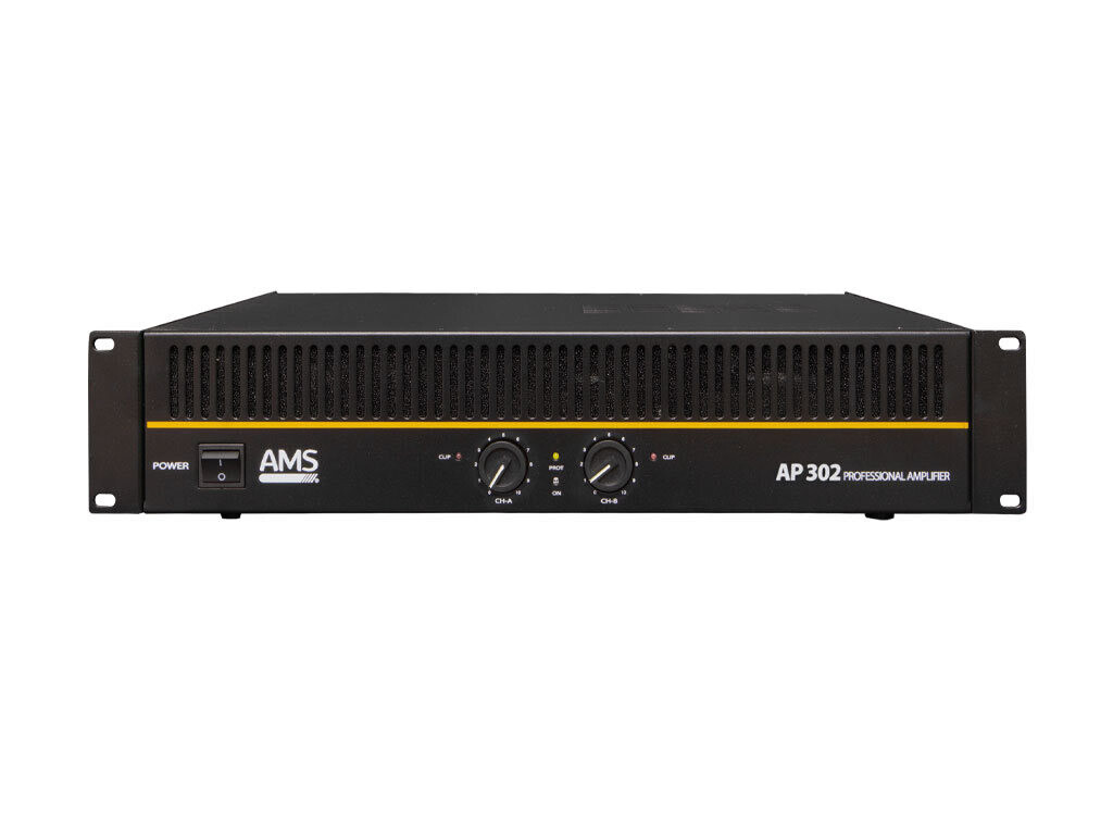 Amplificador 2x300W 4 Ohm WAP 302 Amplificador 2x300W 4 Ohm WAP 302