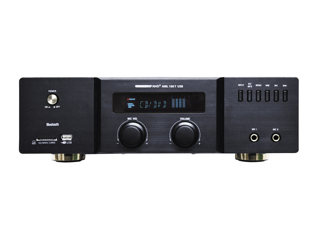 Amplificador/mezclador AML 100 T USB