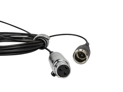 Cable prolongador Mini XLR 3p M a Mini XLR 3p H (3 m) KCM 2050