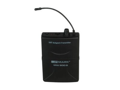 Sistema inalámbrico VHF con micrófono de solapa. MW 800 S
