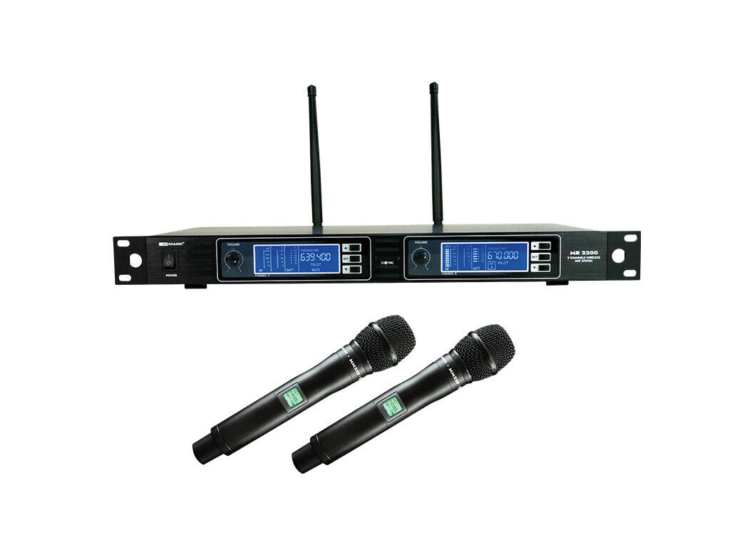 Sistema inalámbrico UHF diversity. MR 2200/1