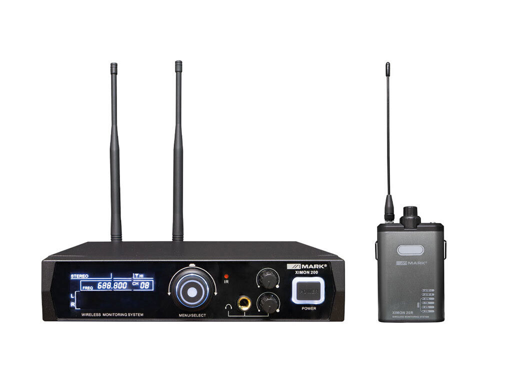 Sistema inalámbrico de monitoreado In Ear. XIMON 200