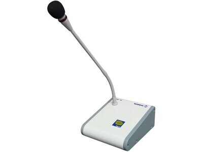 Micrófono de condensador con base y avisos. DM 1N