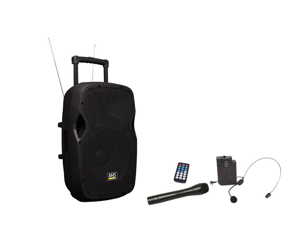 Caja acústica activa trolley. 120W. Con batería - A 121 TB MKII Caja acústica activa trolley. 120W. Con batería - A 121 TB MKII