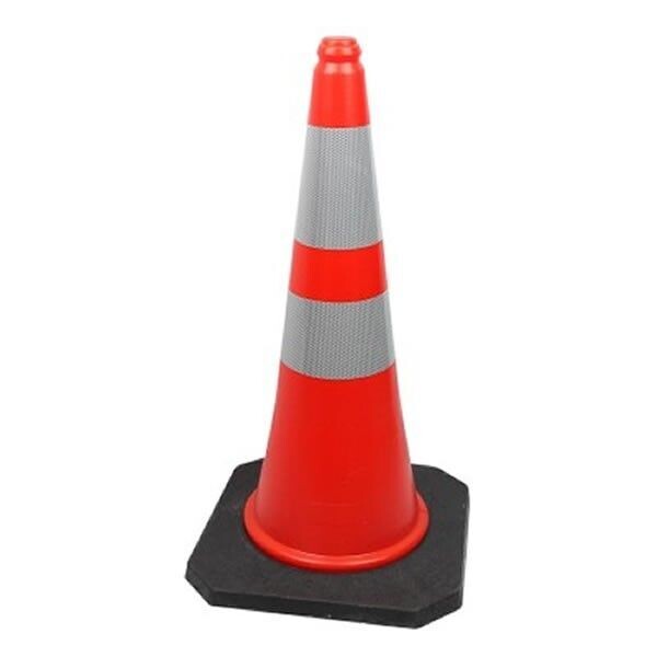 Cono de 75 cm de PE para señalización. Cono de 75 cm de PE para señalización.