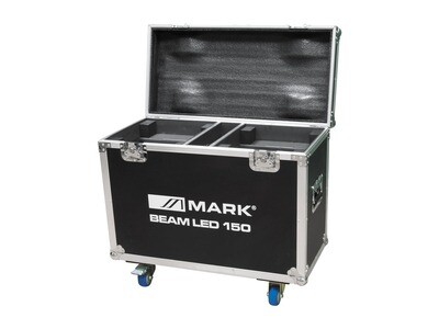Cabeza móvil Beam 2 x BEAM LED 150 + RACK