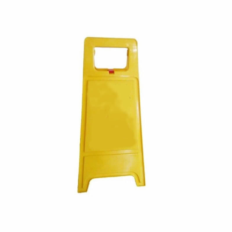 Caballete plegable de suelo mojado sin impresión. 008036