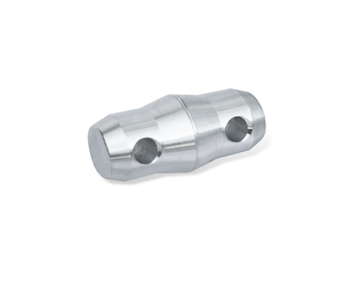 Doble cono macizo de aluminio Para la unión de trusses TQN  Ref. RC-101