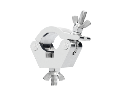 Abrazadera con rueda. Para tubos de Ø 45-52 mm. WLL: 100 kg  Rueda giratoria (Ø 100mm)  Ref. ABZ-03/R