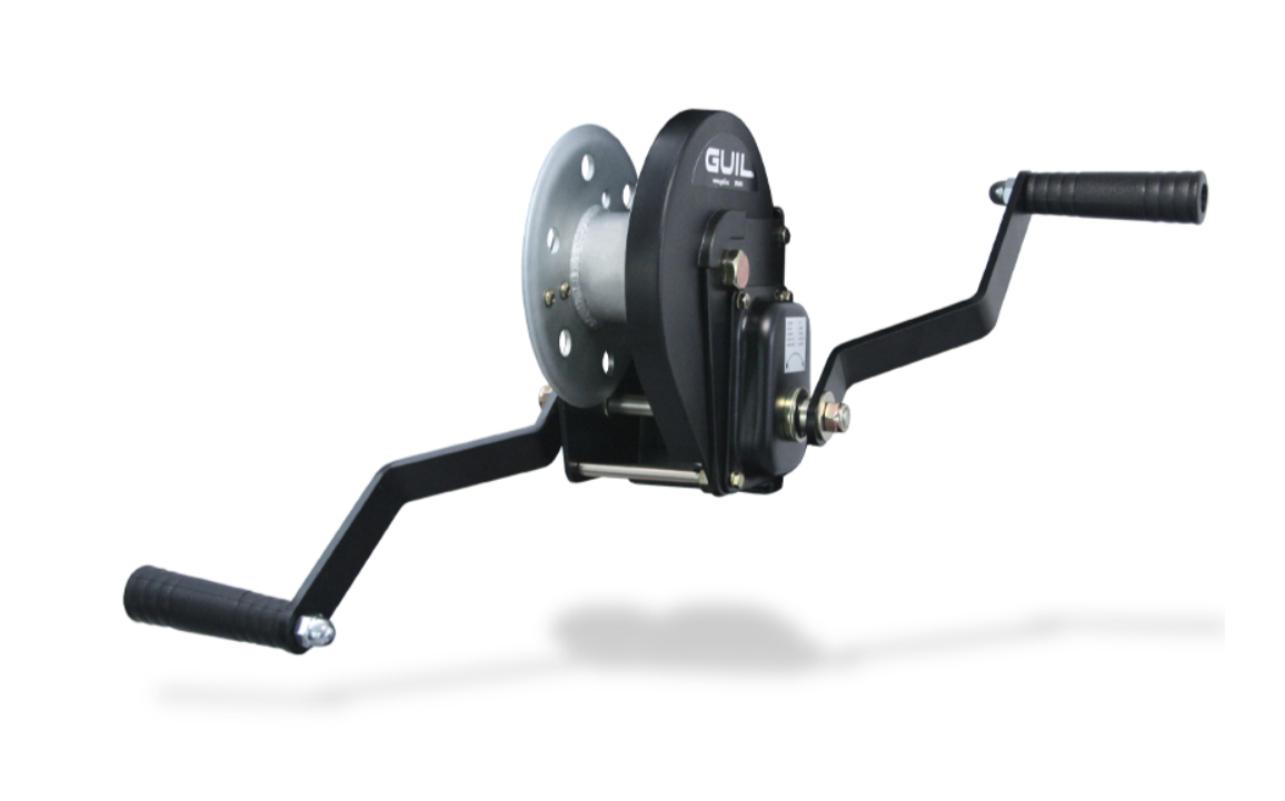 Cabrestante auto frenable (dos palancas) Capacidad de elevación 400 Kg. Capacidad de arrastre 800 Kg.  Ref. BULL300D Cabrestante auto frenable (dos palancas) Capacidad de elevación 400 Kg. Capacidad de arrastre 800 Kg.  Ref. BULL300D