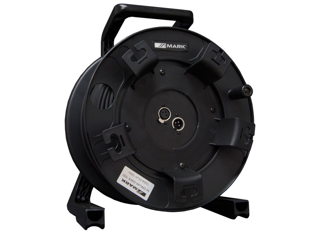 Cable para DMX con enrollador M DRUM DMX 100 Cable para DMX con enrollador M DRUM DMX 100