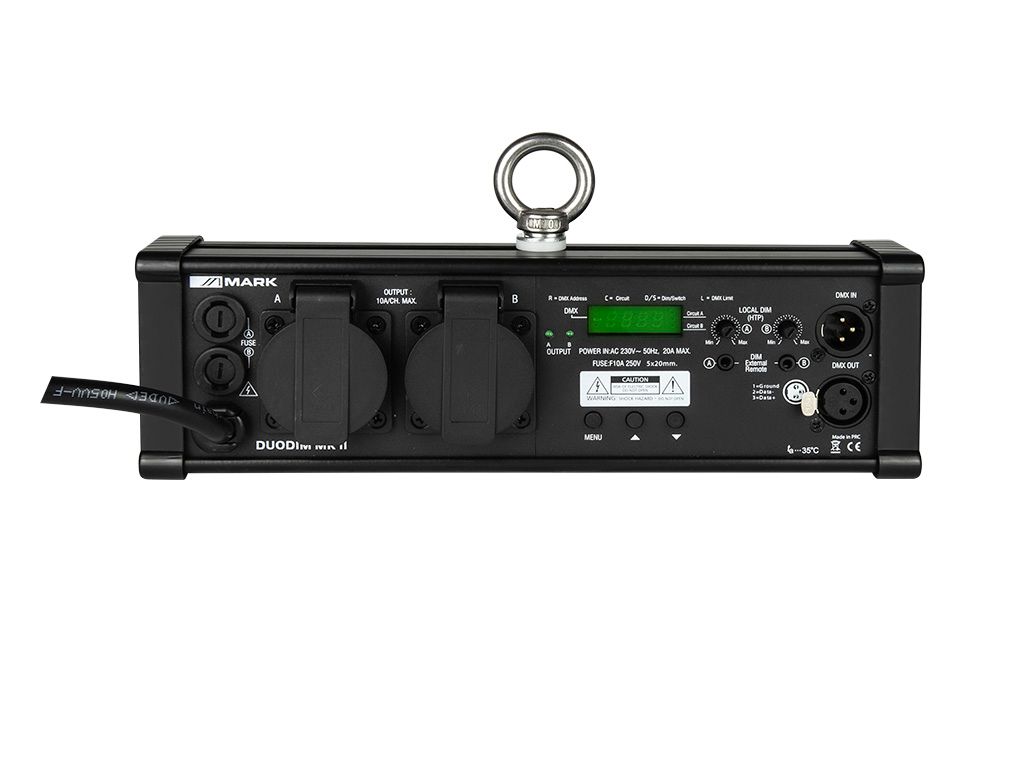 Dimmer 2 canales DMX DUODIM MKII