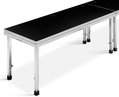 MDJ-6/T-60-100 Mesa para DJ de 400 x 160 cm (8 patas incluidas)