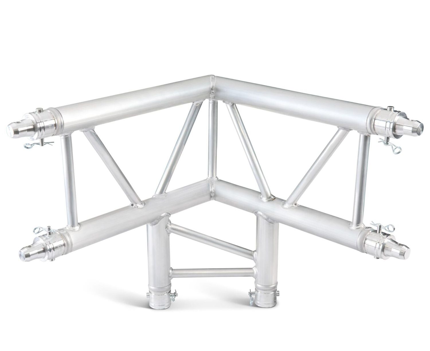 TPN290-B Escuadra de 90º con bajante para truss paralelo de 29 cm Ref. TPN290 Incluye sistema de unión cónico ref. UTR-10
