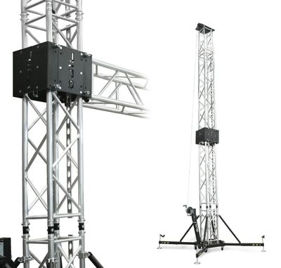 Torre Ground Support. Altura Máx.: 7,39 m / Carga Máx.: 500 kg Ref. TMD-600/7