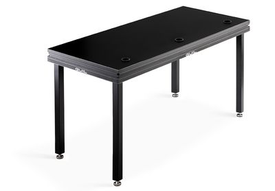 MDJ-3/N Mesa para DJ / Mesa de ingeniero de sonido de aluminio de 150 x 80 cm. Patas no incluidas.