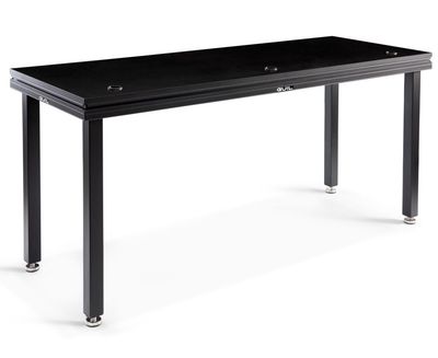MDJ-4/N Mesa para DJ / Mesa de ingeniero de sonido de aluminio de 200 x 80 cm. Patas no incluidas.