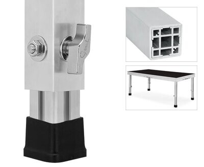 Pata telescópica PTA5-T/70-120 para mesas de DJ MDJ