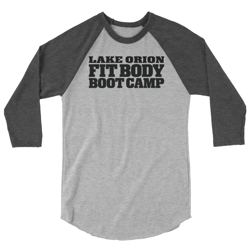 Unisex 3/4 Length Baseball Tee