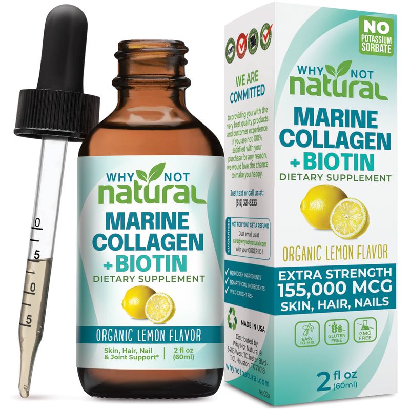 Marine Collagen + Biotin Liquid Drops