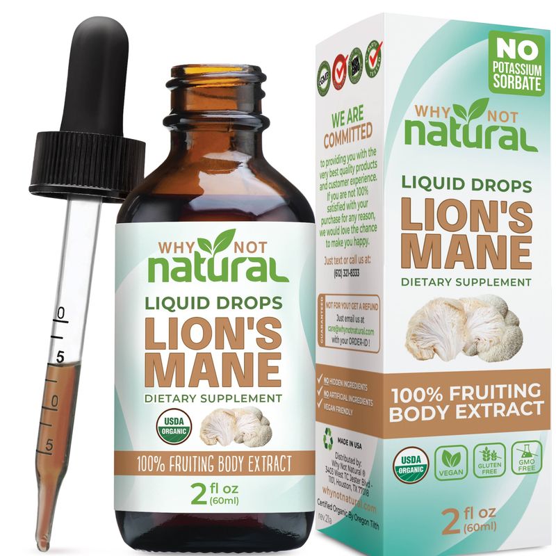 Lion's Mane Liquid Drops