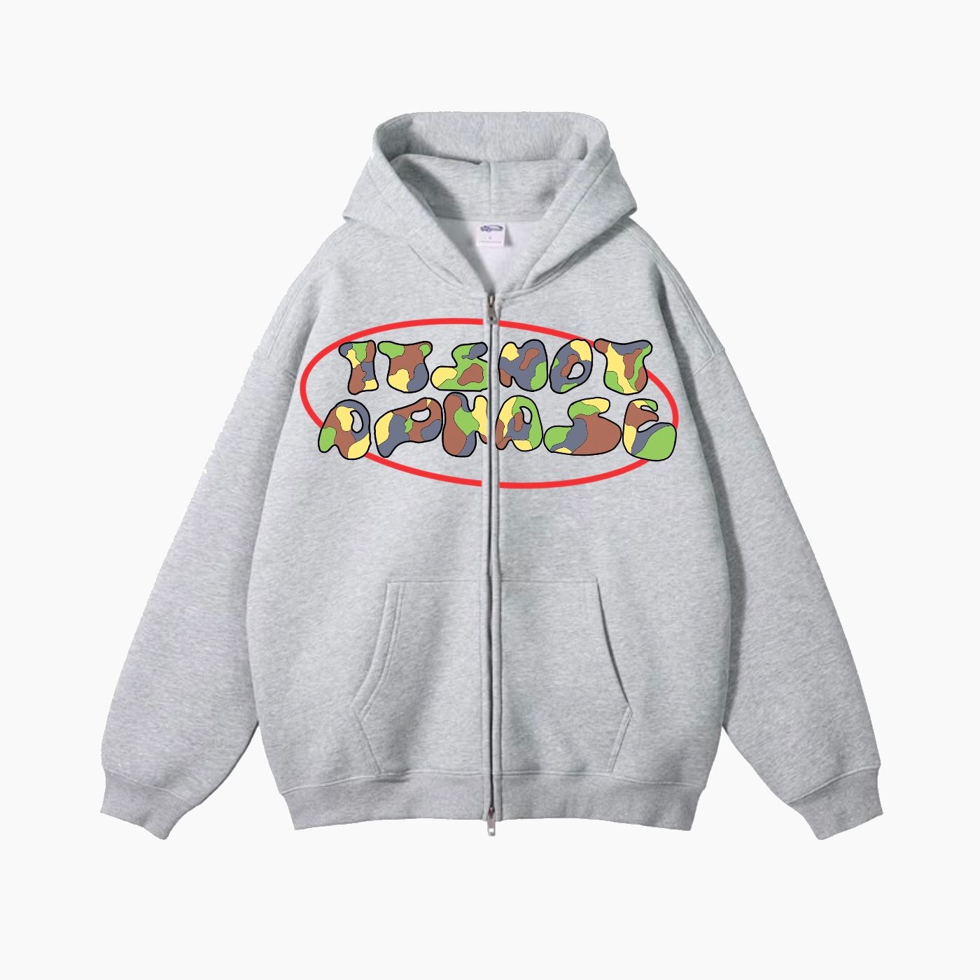 INAP Soldier - zip up hoodie
