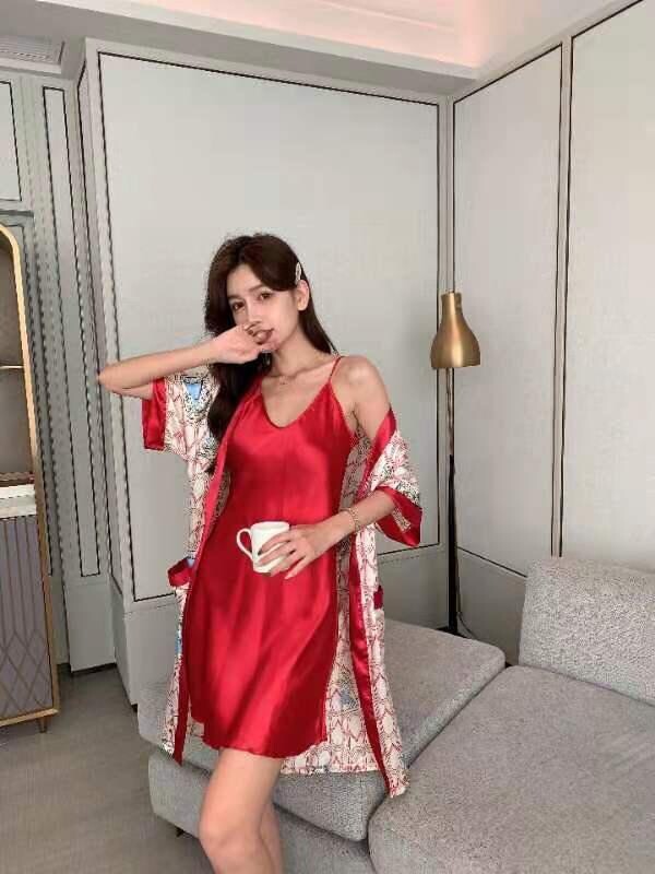 Elegant Sexy Kimono Dress Waist-Tight Slimming Hip Skirt Bath Pedicure Club Sauna Technician Work Clothes