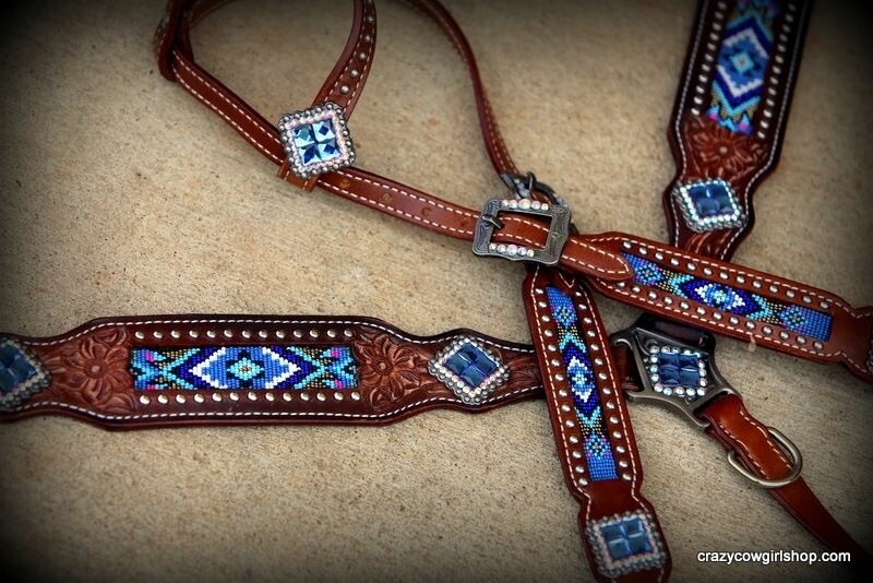 Blue Beads and Bling