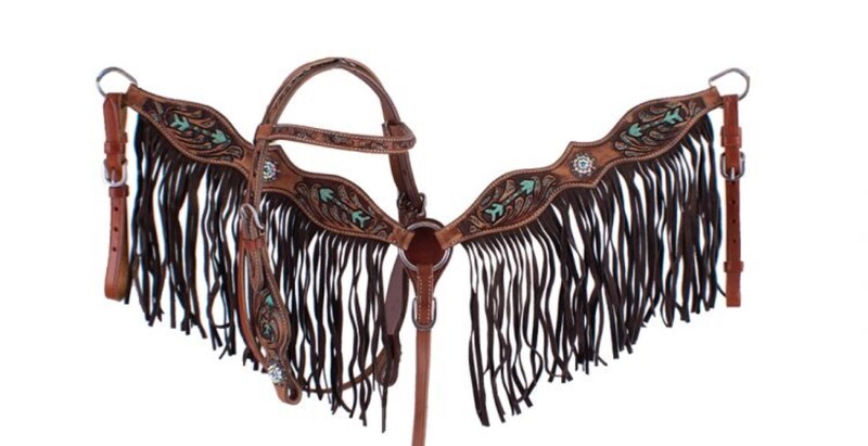 PONY arrow and fringe