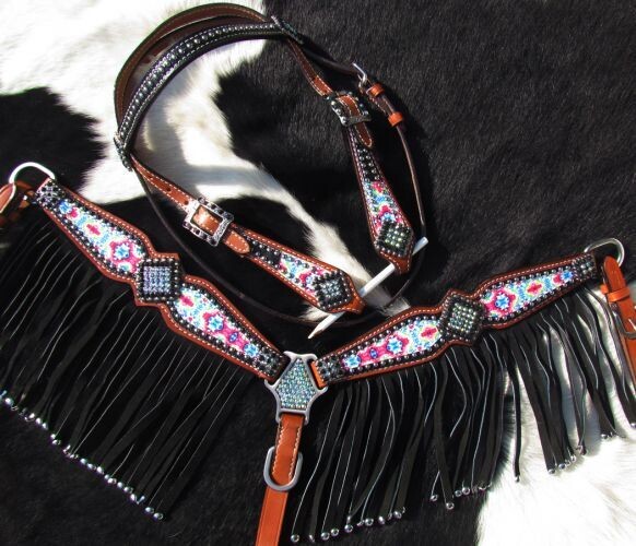 Pony Aztec fringe