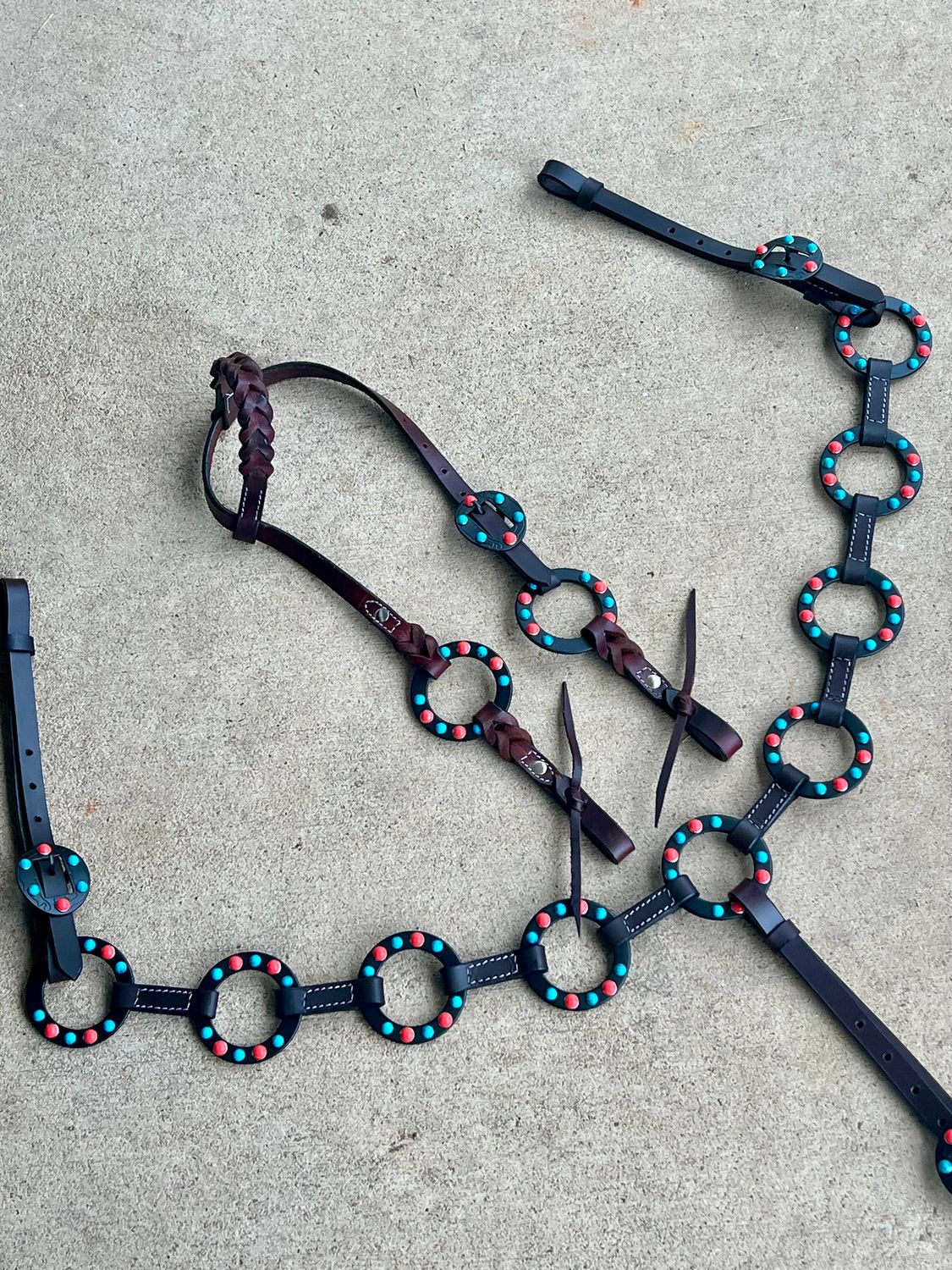 Crazy Horse Rodeo Dots and Rings