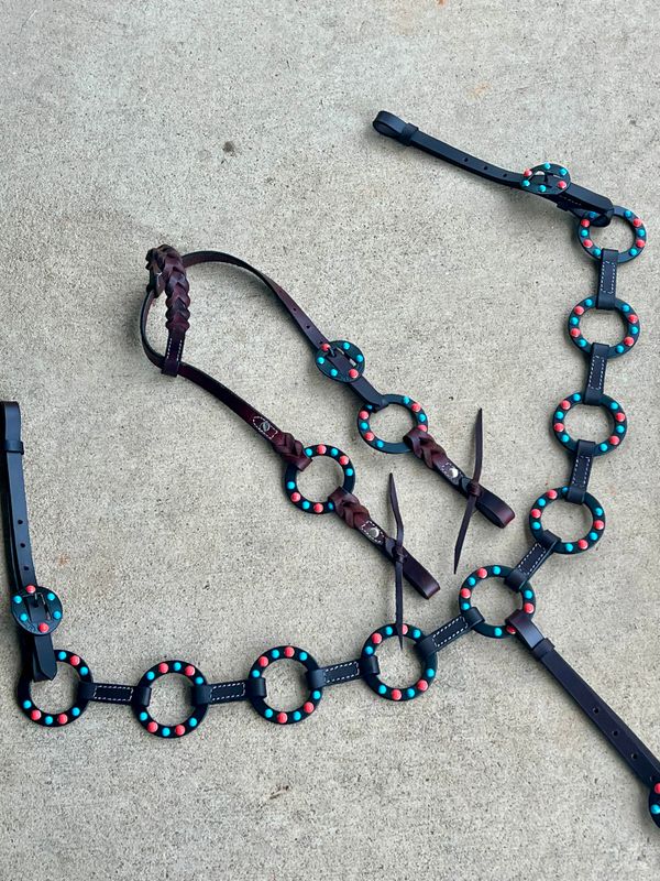 Crazy Horse Rodeo Dots and Rings