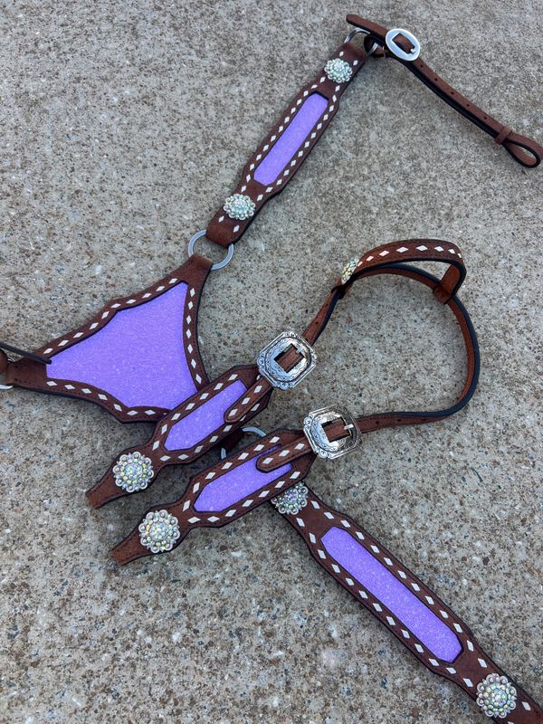 Crazy Horse Lavender chunky glitter