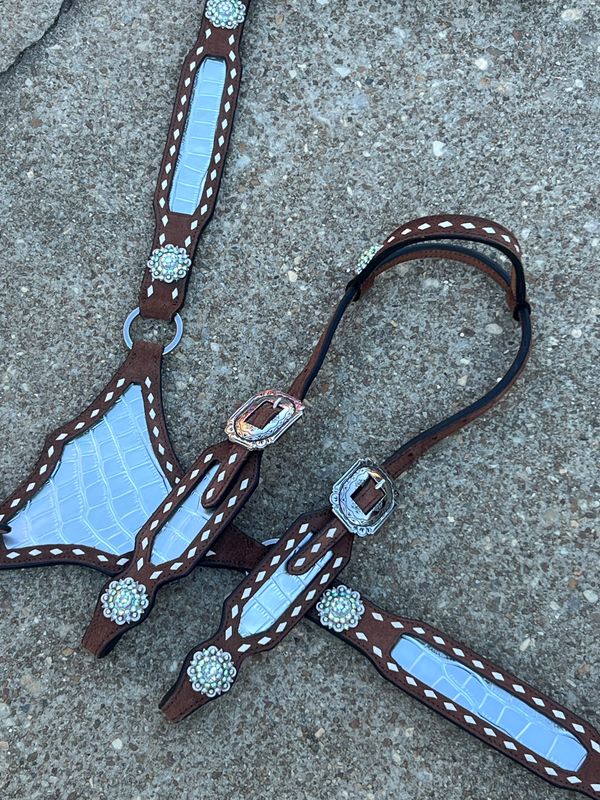 Crazy Horse Classic silver gator