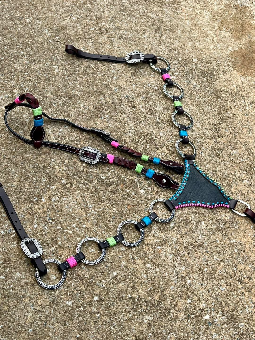 Crazy Horse Rawhide and Rings