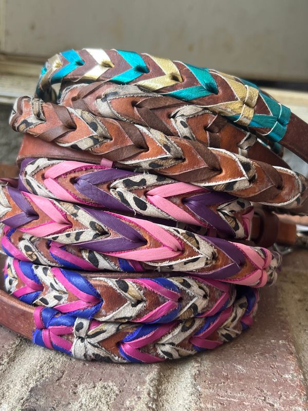 Crazy Horse REINS Turquoise and gold