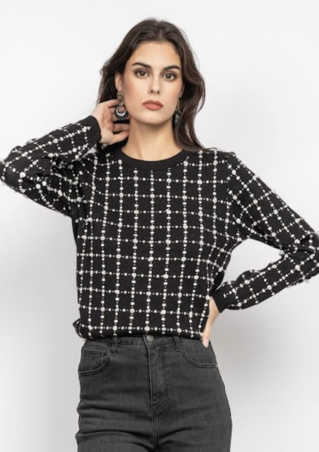 Pull perles 