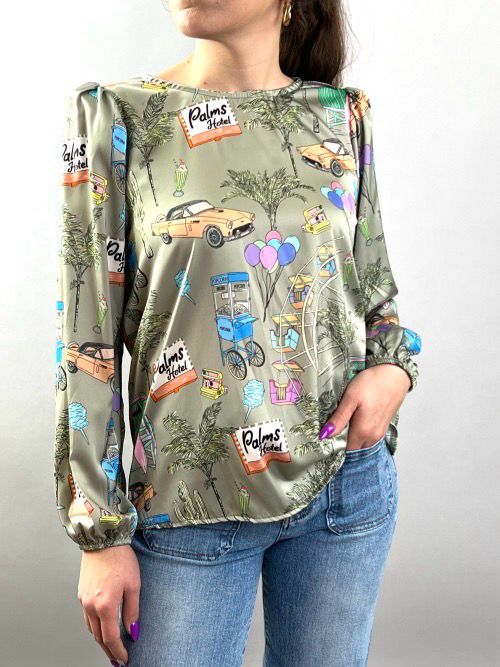 Blouse Palms Hôtel 